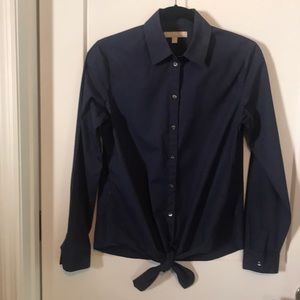 Banana Republic Navy Blouse